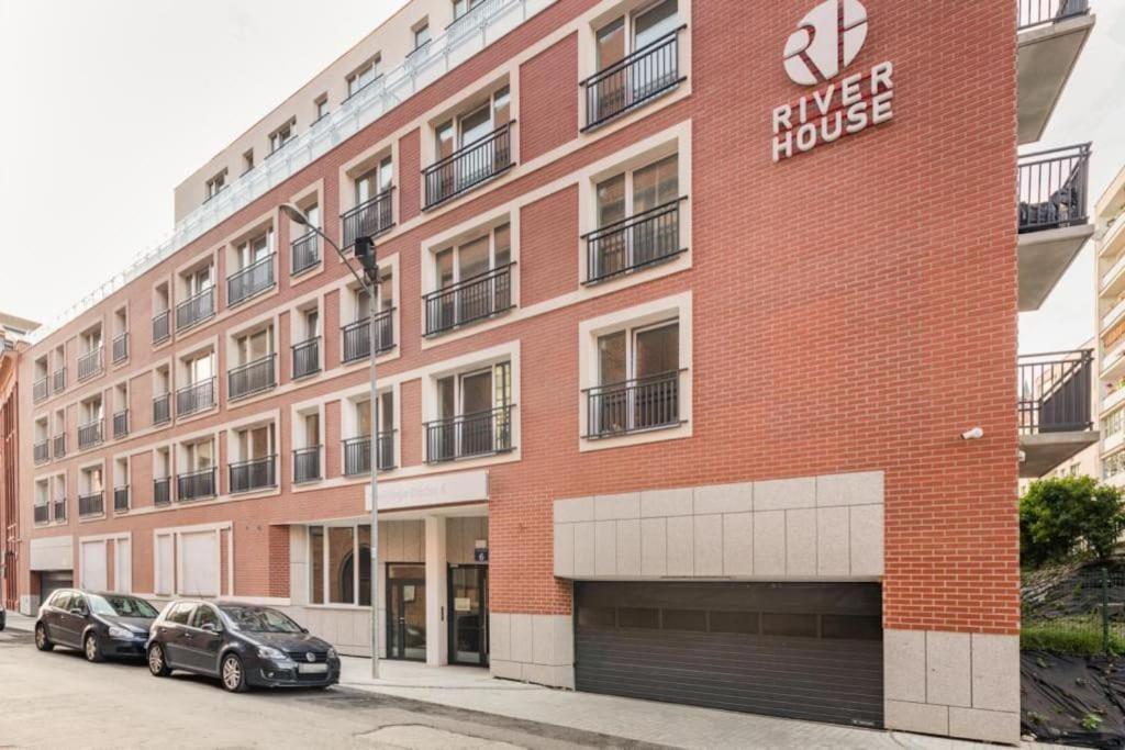 Modern Riverside Apartment With Free Parking Space Στσέτσιν Εξωτερικό φωτογραφία
